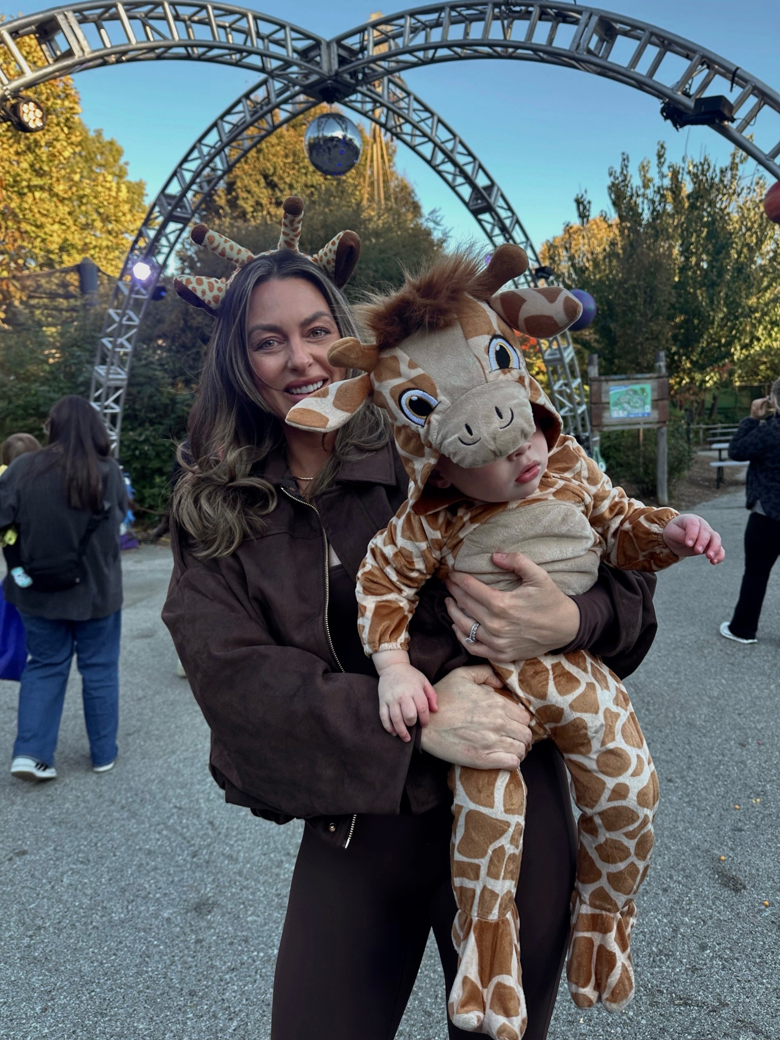 Halloween  for mother and toddler 🎃👻🦒

#LTKBaby #LTKHalloween #LTKFamily