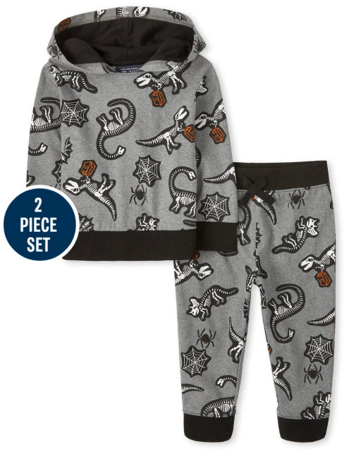 Toddler Boys Halloween Dino 2-Piece Set - h/t hound | The Children's Place