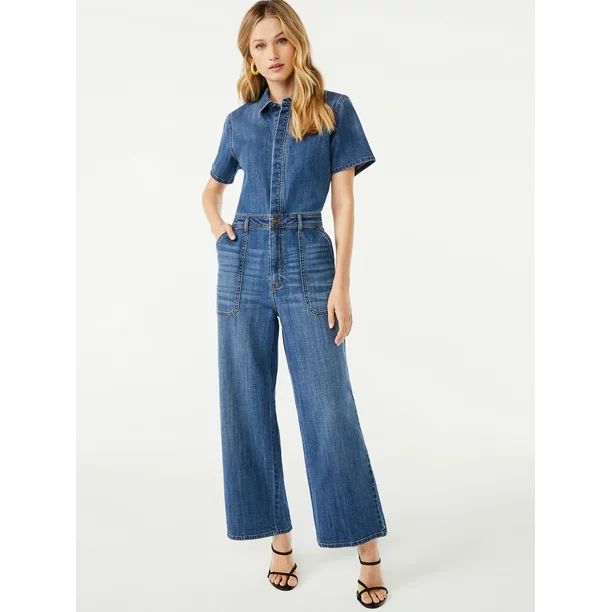 Scoop Women's Utility Jumpsuit - Walmart.com | Walmart (US)