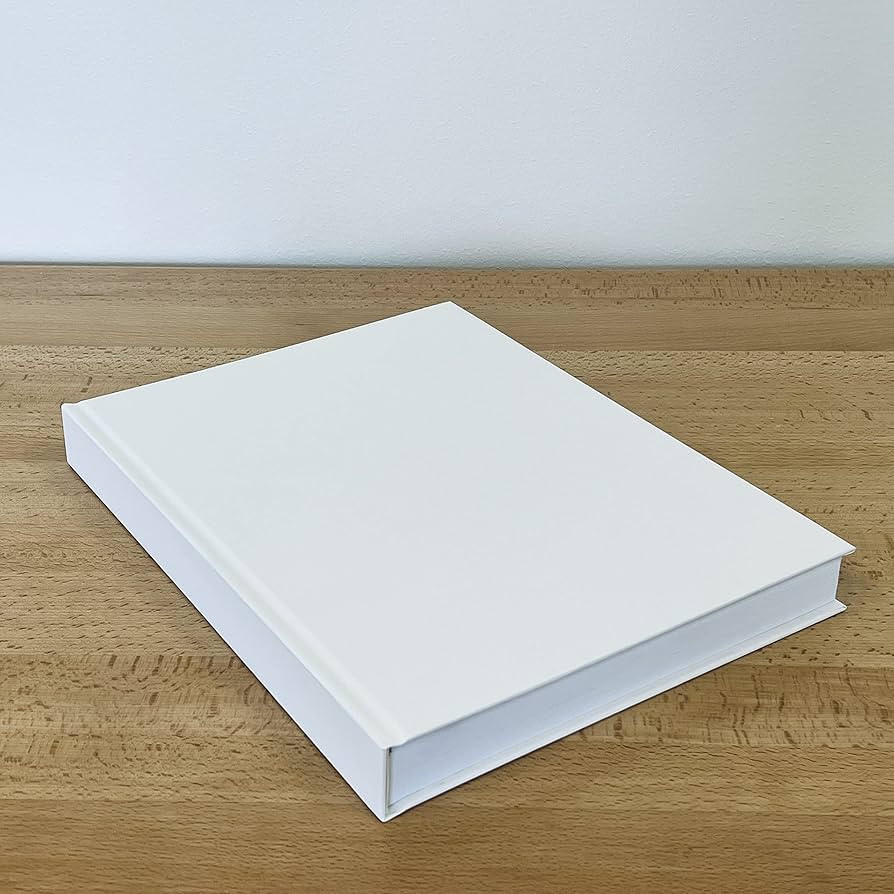 CovoBook+™ White Coffee Table Book | Real Blank Hardcover | Modern Office or Home Décor, Stagi... | Amazon (US)