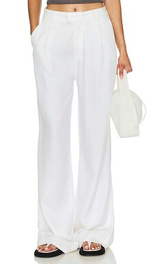 7 For All Mankind Pleated Wide Leg in Vesper from Revolve.com | Revolve Clothing (Global)