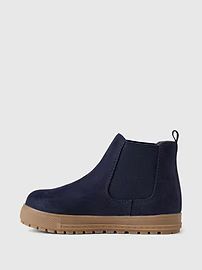 babyGap Vegan Suede High-Top Sneakers | Gap (CA)