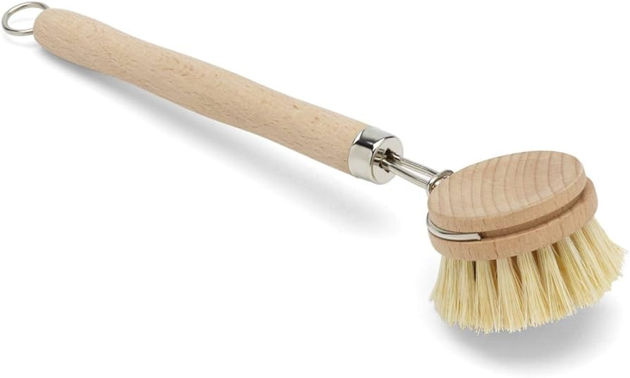 Fox Run 74906 Natural Dish Brush, Tampico Fiber Bristles Brown, 9" | Amazon (US)