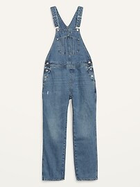Slouchy Straight Jean Overalls for Women | Old Navy (US)