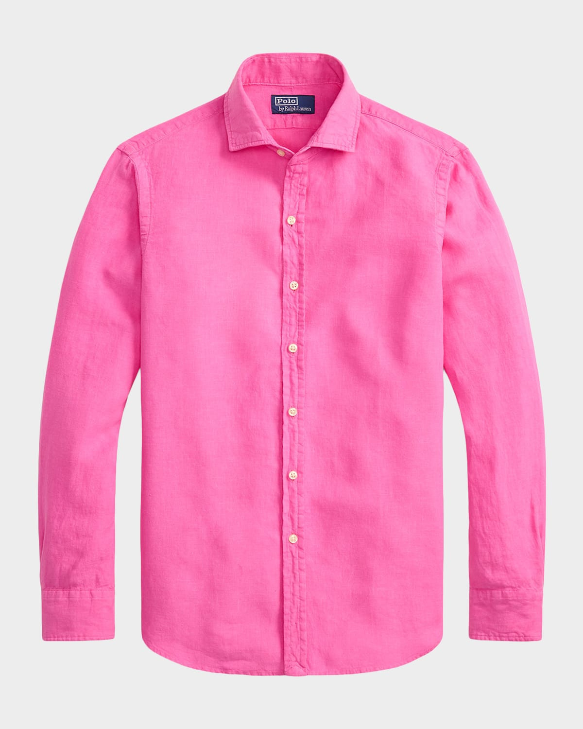 Men & apos;s Classic-Fit Slub Linen Button-Down Shirt | Neiman Marcus