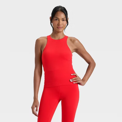 Women's Everyday Soft High Neck Support Top - All In Motion™ | Target