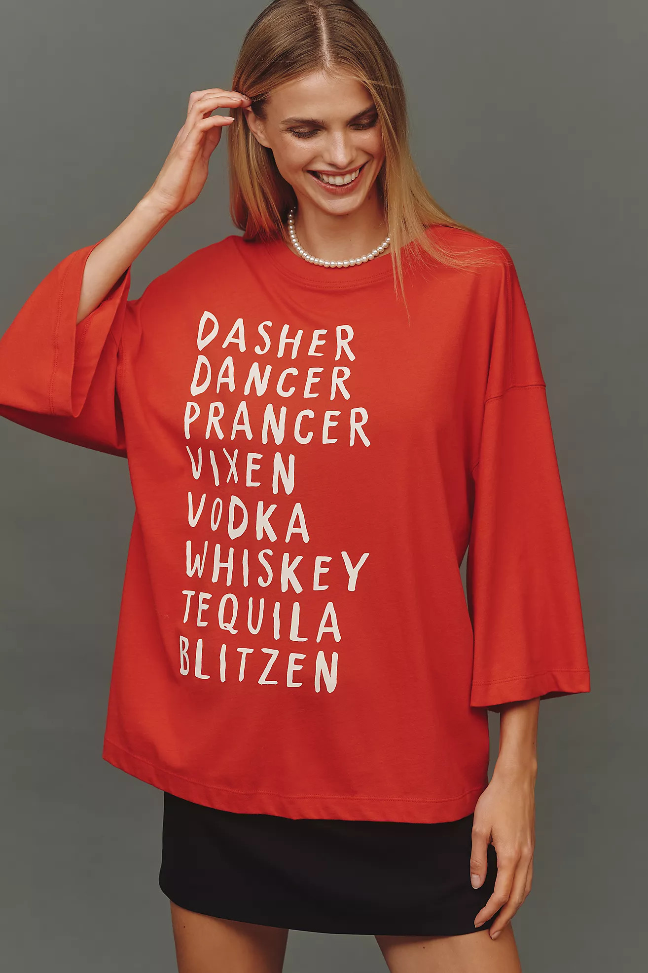 Maeve x Daniela Berkhout Vintage Slouchy Graphic Tee | Anthropologie (US)