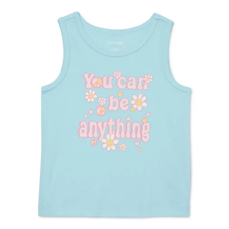 Garanimals Toddler Girl Graphic Tank Top, Sizes 18 Months-5T | Walmart (US)