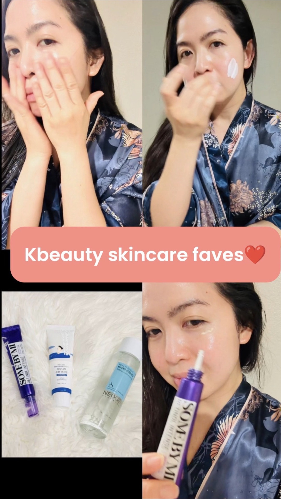 Sharing my fave Skin care faves from #sokoglam 😁❤️✨These products make my skin glow all year round!😉This essence I have been using for many years and my skin drinks it all up!😉Of course sunscreen is a must daily, this one is great under makeup! And this eye cream has retinal that help brighten the eyes!😉✨✨





#sponsored


#kbeauty #skincareroutine @sokoglam 
#ltkfindsunder50 #kbeautyskincare #skincarefaves #skincareproducts #glasskin #ltkgrwm

#LTKBeauty #LTKselfcare #LTKmorningroutine