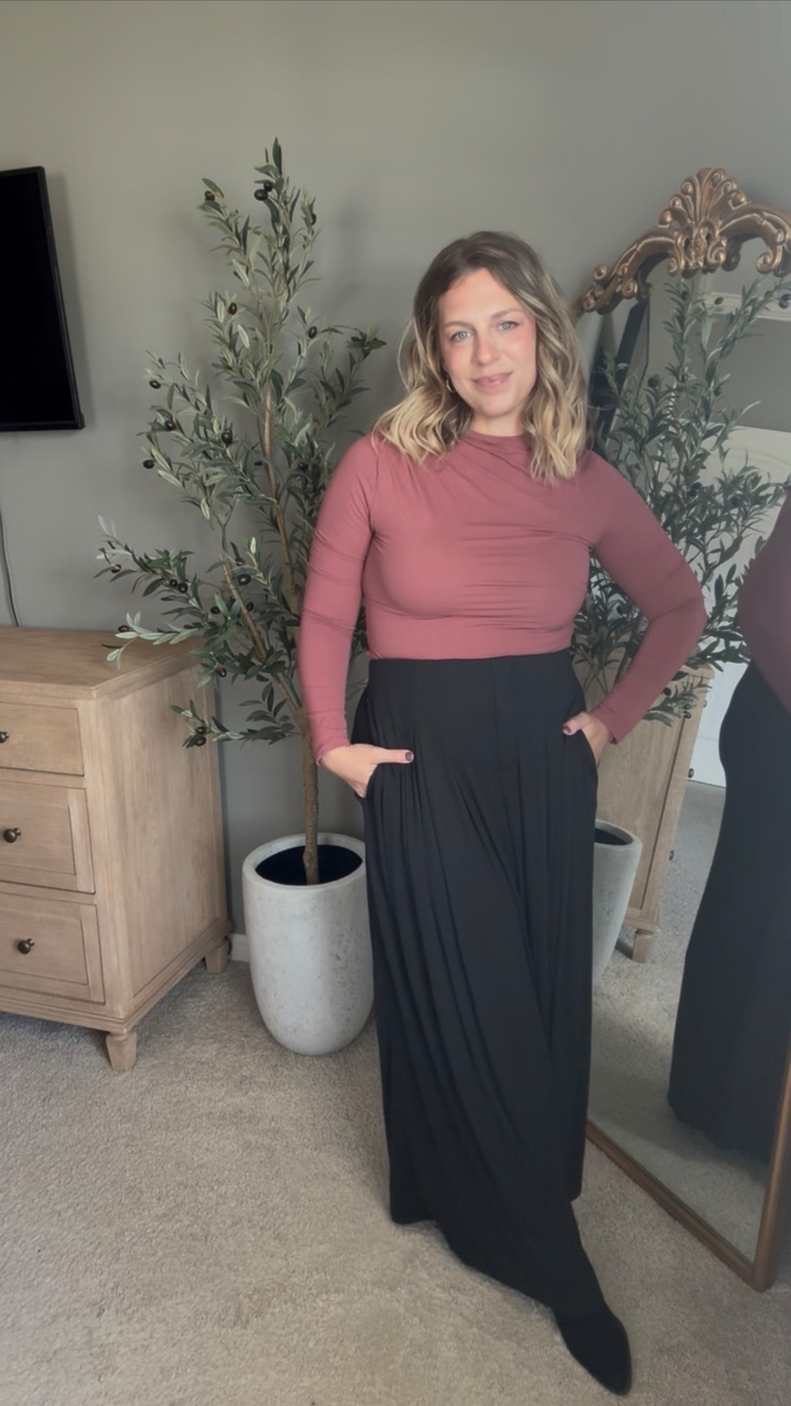 Dressy outfit
Wide leg pants
Work outfit


#LTKWorkwear #LTKMidsize #LTKootd