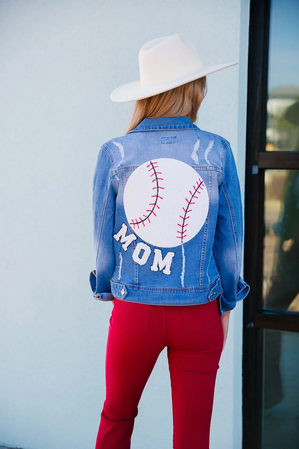 BASEBALL MOM DENIM JACKET | Shop.app