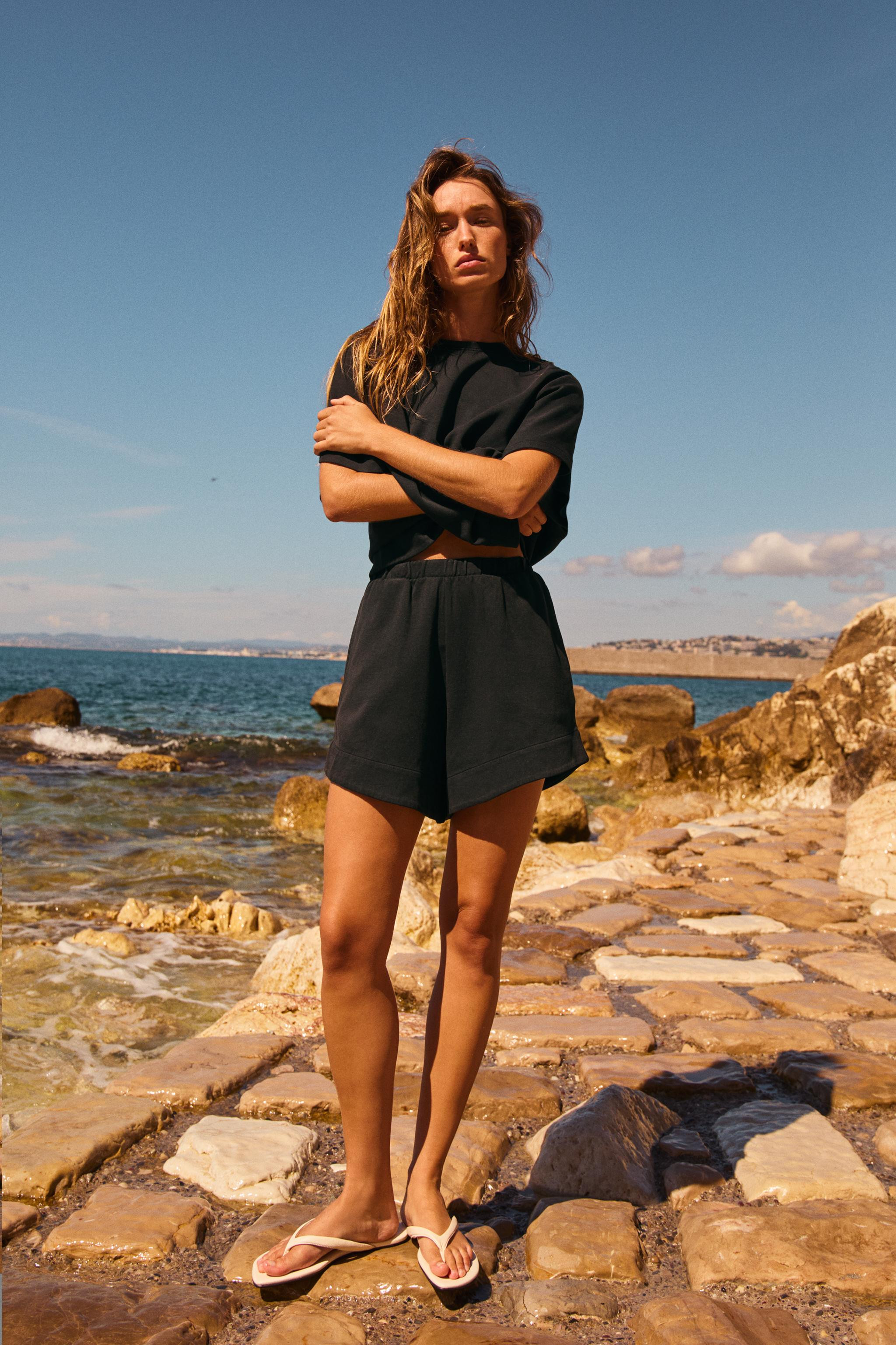 INTERLOCK LAYER T-SHIRT | Zara US