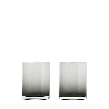 Mera Glassware (Set of 2) - Tall Smoke | West Elm (US)