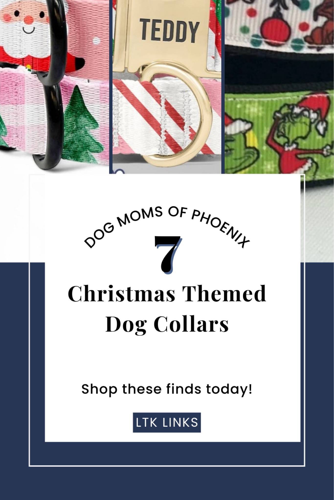 Christmas dog collars with personalization
 Dog mom, pet gifts, gift for dogs



#LTKHoliday #LTKFindsUnder100 #LTKSeasonal