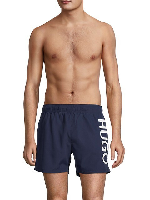 Logo Graphic Swim Shorts | Saks Fifth Avenue OFF 5TH