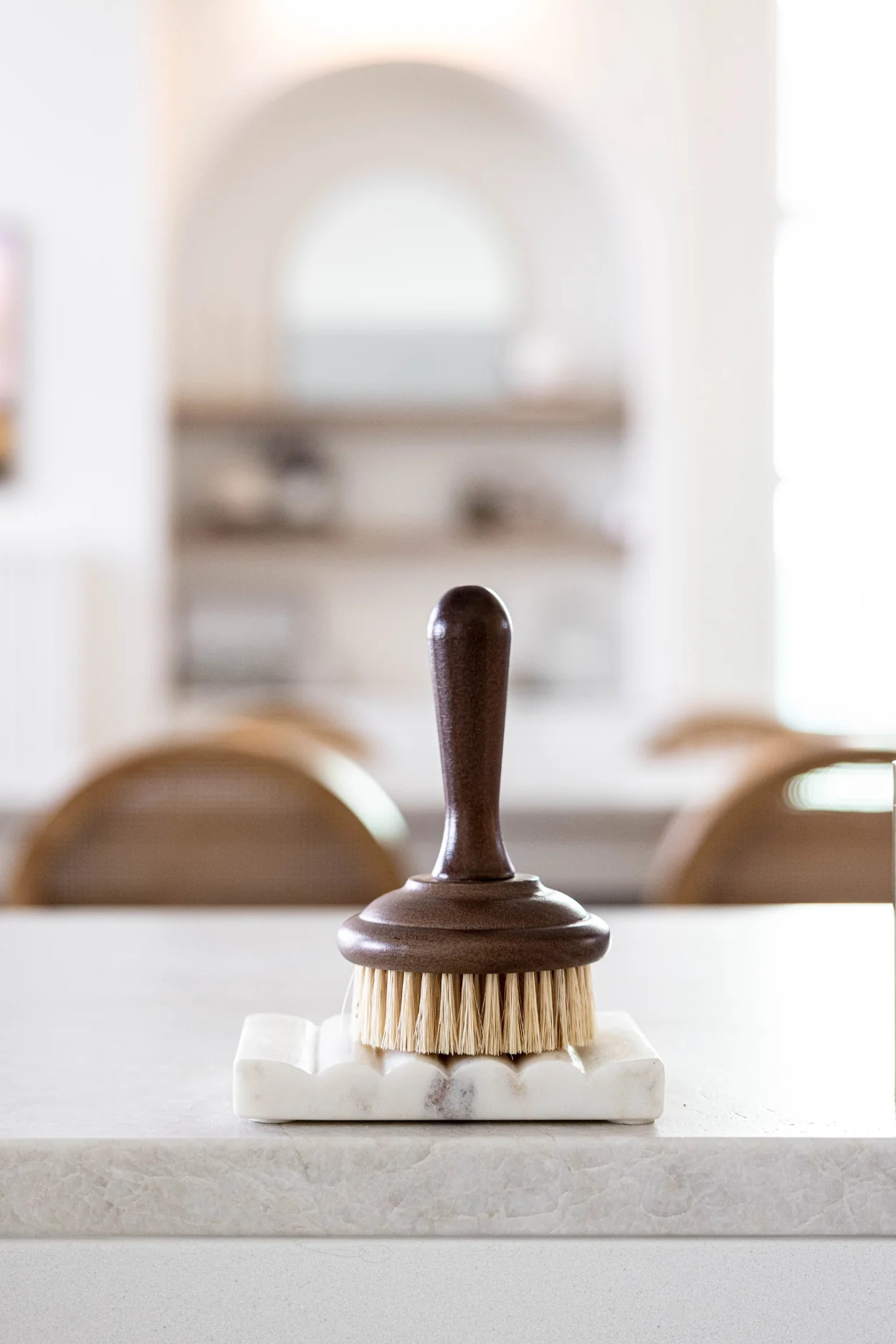 Marble Scallop Soap Dish | Luxe B Co