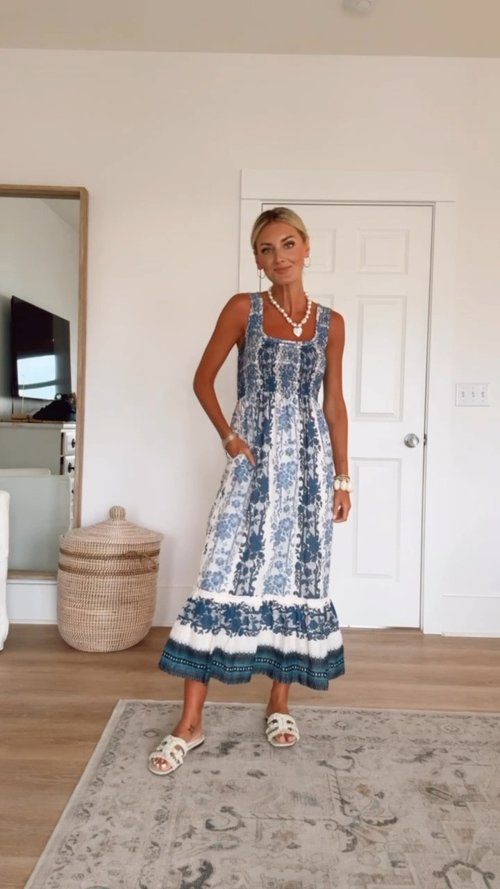 Such a pretty dress for vacation 😍 this would also be perfect for the Fourth of July! Wearing XS.

Loverly Grey, vacation dress, vacation outfit ideas, summer dress, summer outfit ideas, Fourth of July outfit ideas 

#LTKStyleTip #LTKTravel #LTKSummerEdit
