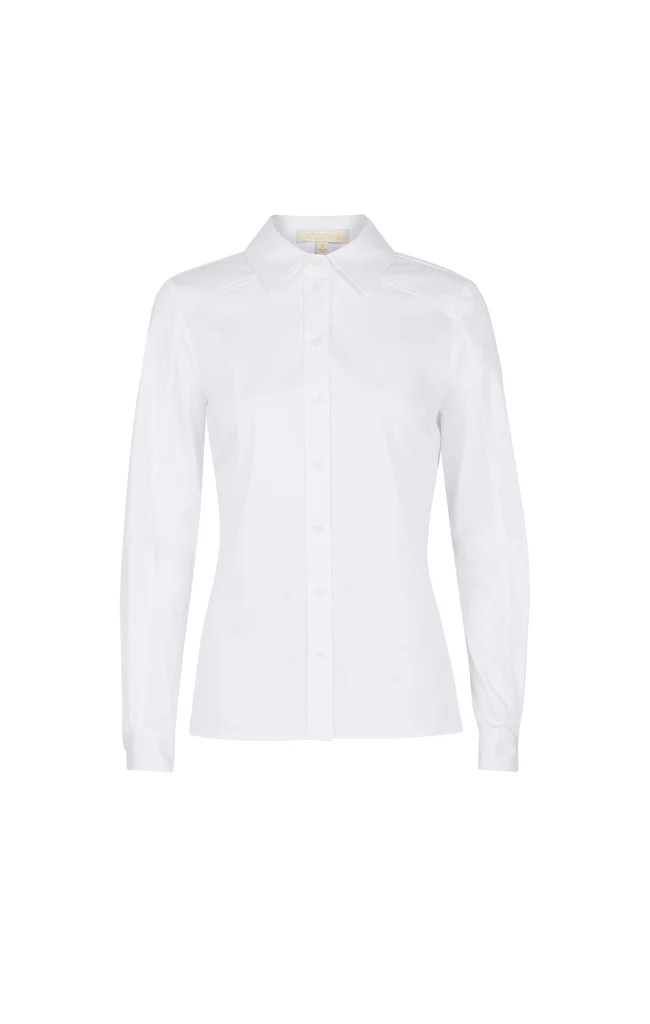 White Sateen Shirt | Etcetera