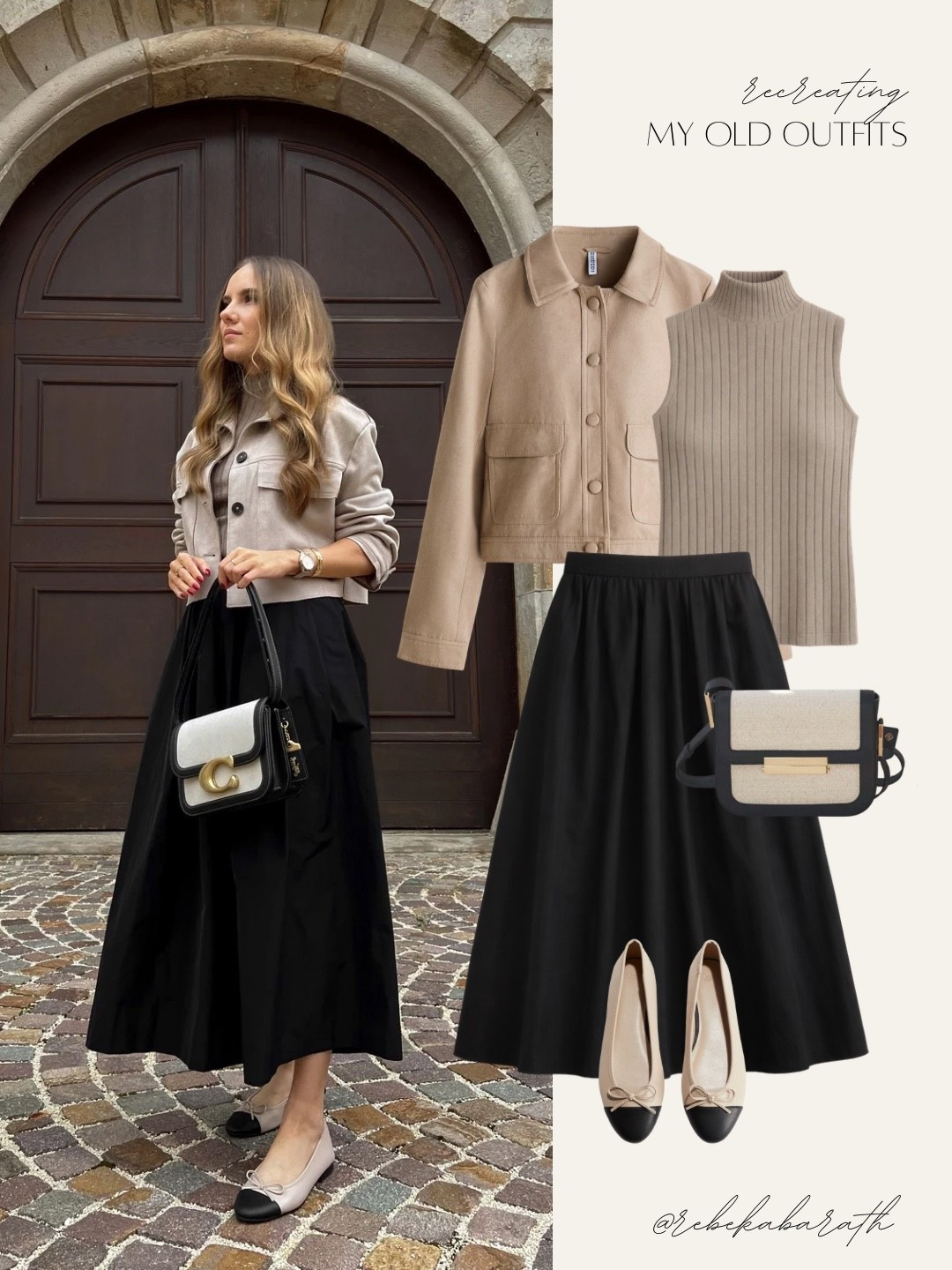 recreating my old outfits with new pieces ✨

spring looks | skirt outfits | maxi skirts | full skirts 

#LTKootd #LTKWorkwear