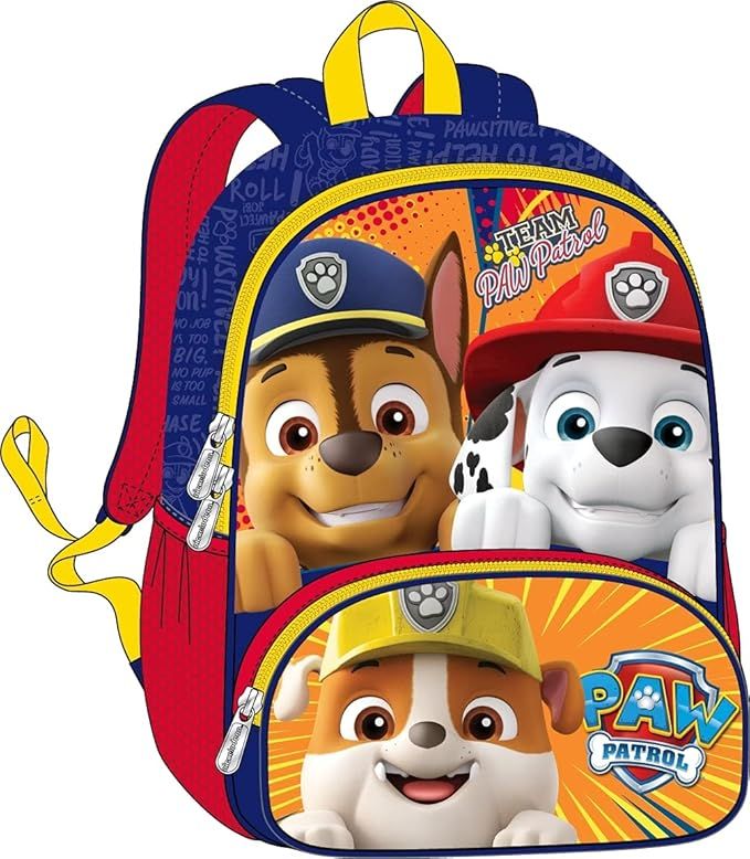 Paw Patrol Backpack Nickelodeon Bag School Supplies | Amazon (US)