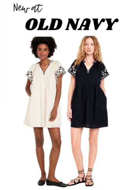 Love this new embroidered mini swing dress from Old Navy! 

#LTKFindsUnder50 #LTKStyleTip #LTKOver40