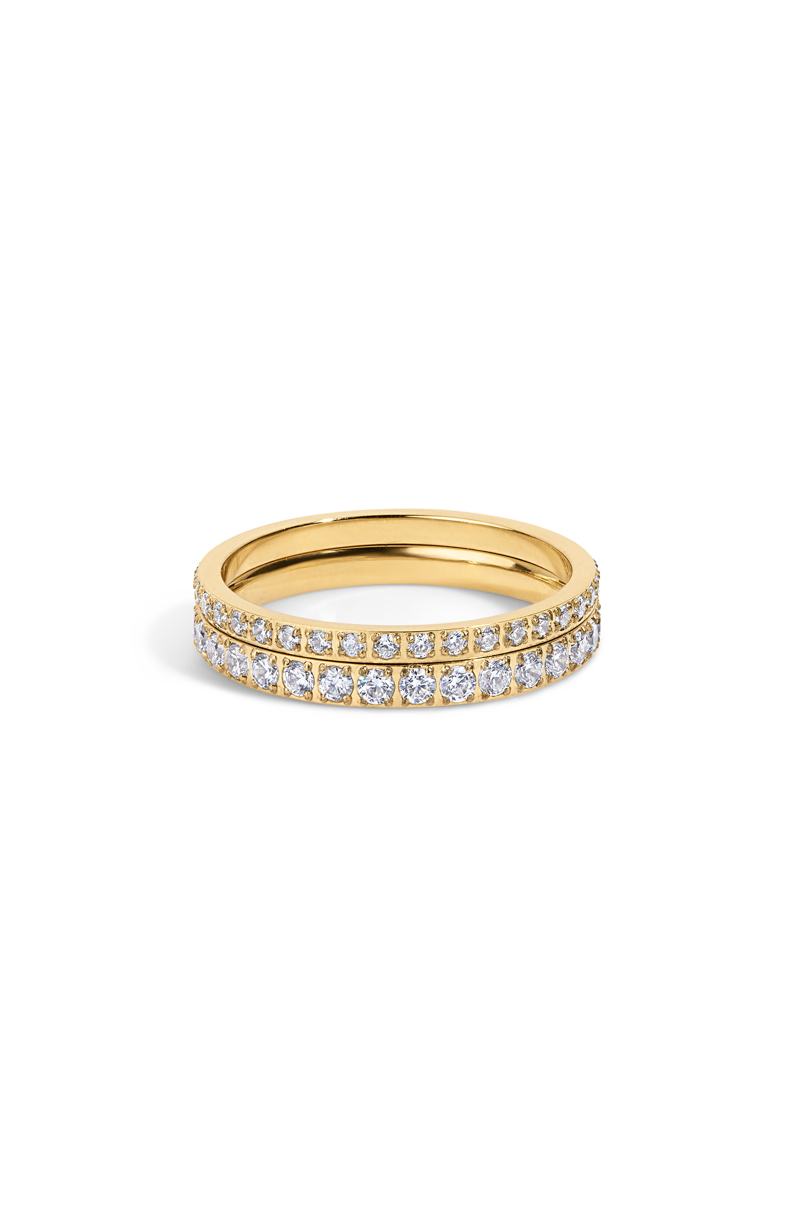 Electric Picks Sloane Water Resistant Set of 2 CZ Rings | Nordstrom | Nordstrom