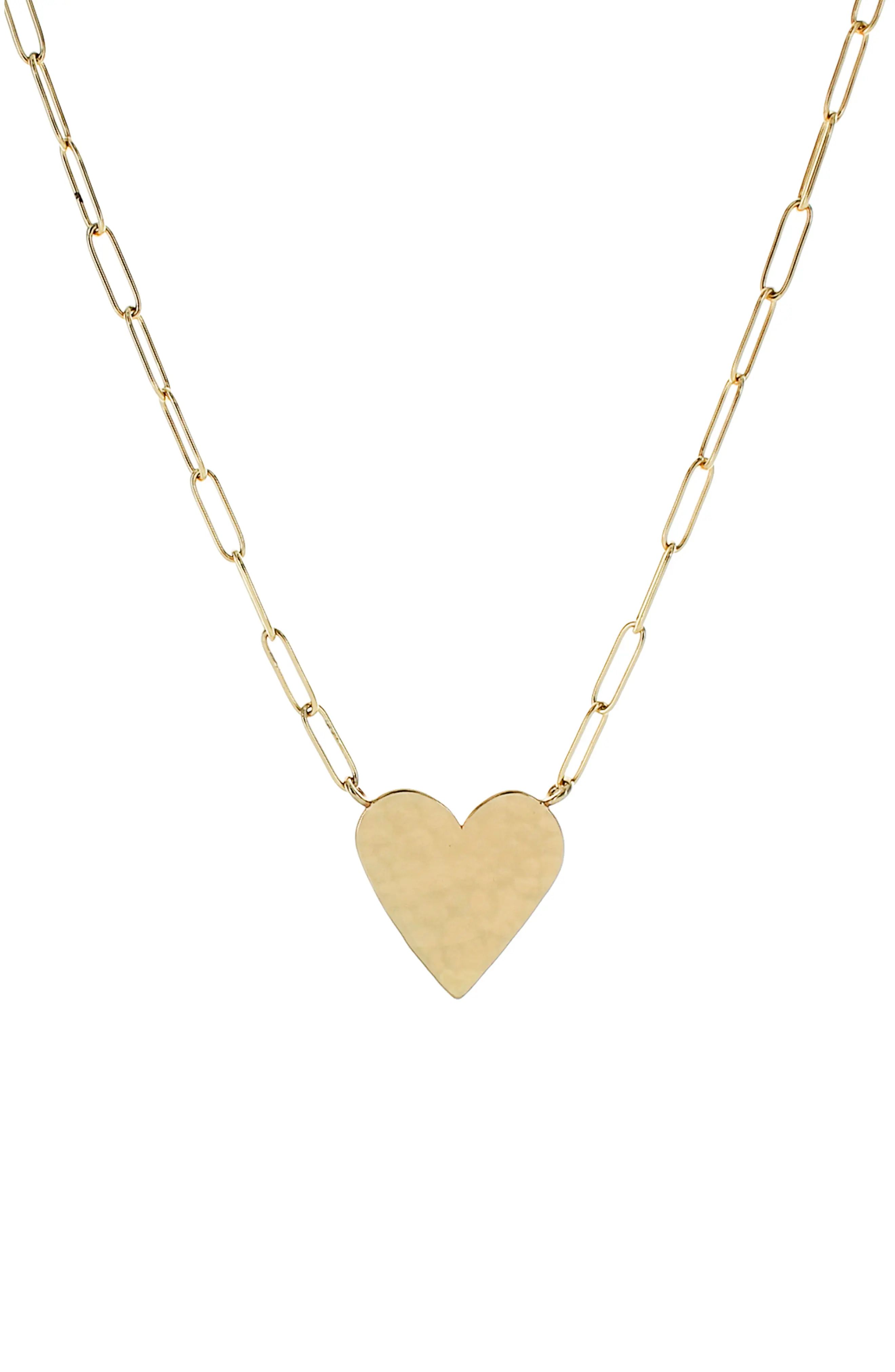 Panacea Heart Pendant Necklace in Gold at Nordstrom | Nordstrom
