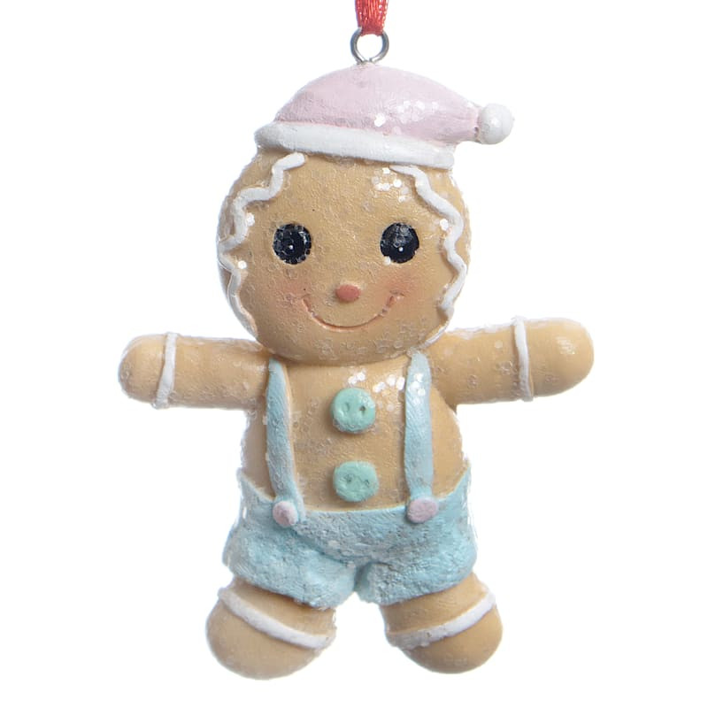 Mrs. Claus' Bakery Gingerbread Boy Ornament, 3.5" | At Home