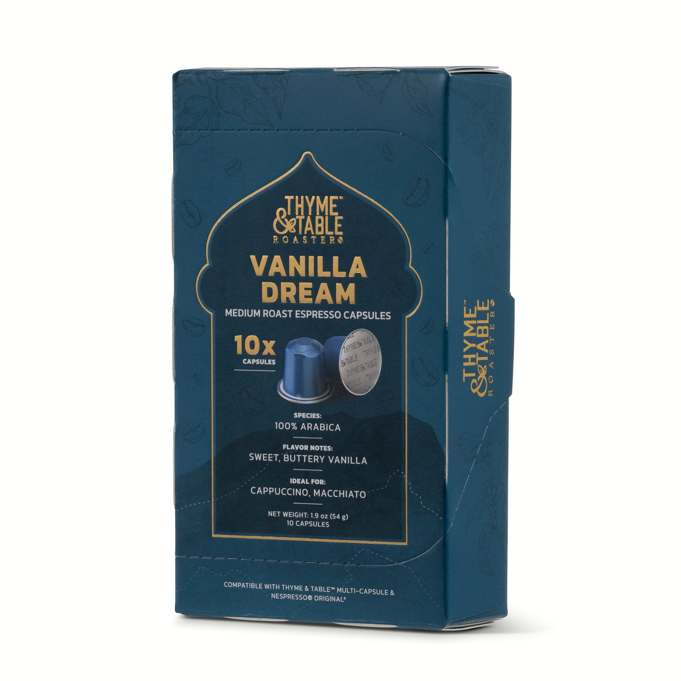 Thyme & Table Espresso Capsules, Medium Roast, Vanilla Dream | Walmart (US)