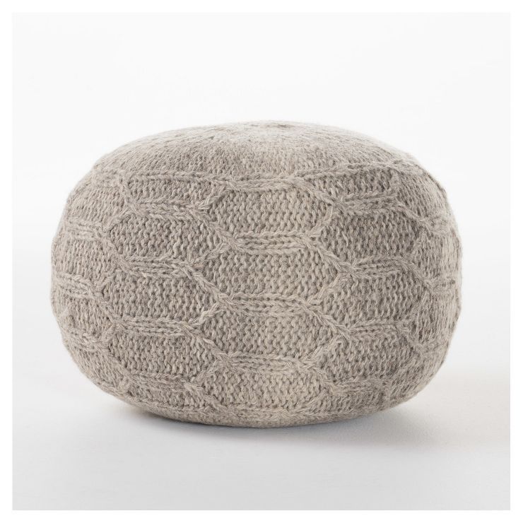 Malibu Moroccan Inspired Pouf Ottoman - Christopher Knight Home | Target