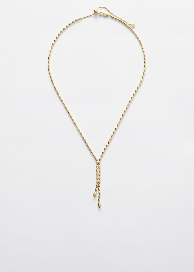 Pebble-Link Lariat Necklace | & Other Stories EU