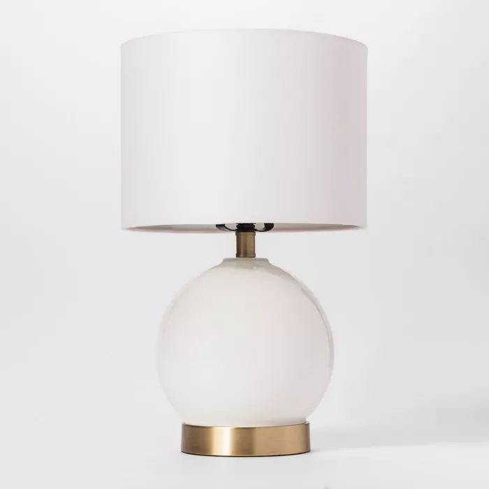 Glass Table Lamp (Includes LED Light Bulb) - Cloud Island™ White | Target