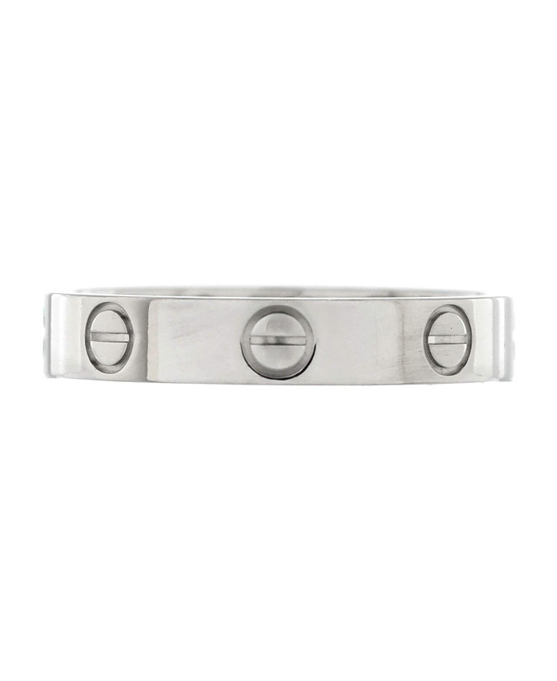Pre-Owned Cartier Love Wedding Band Ring Platinum | Bloomingdale's (US)