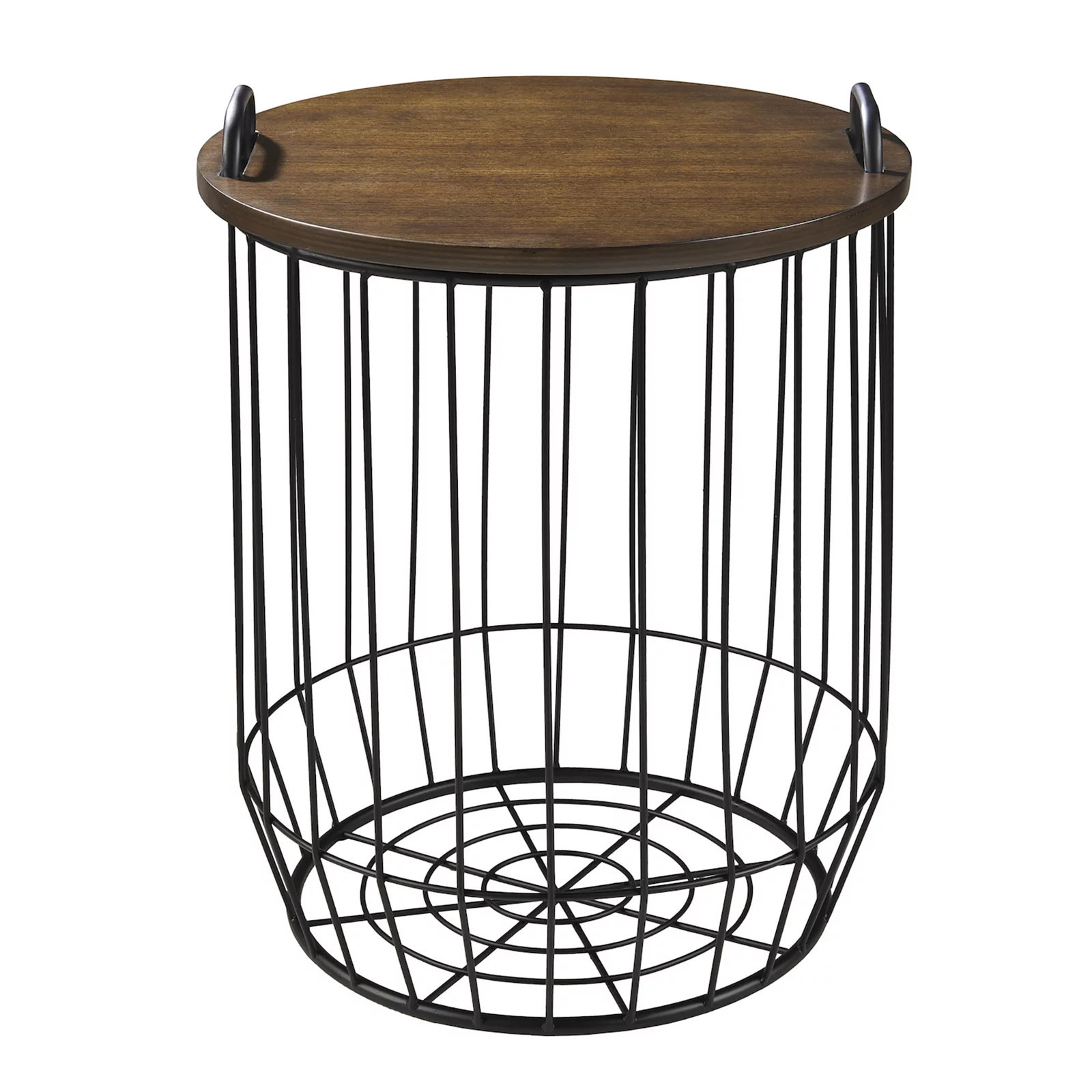 Madison Park Hayden Basket-Storage End Table, Mediterranean | Kohl's