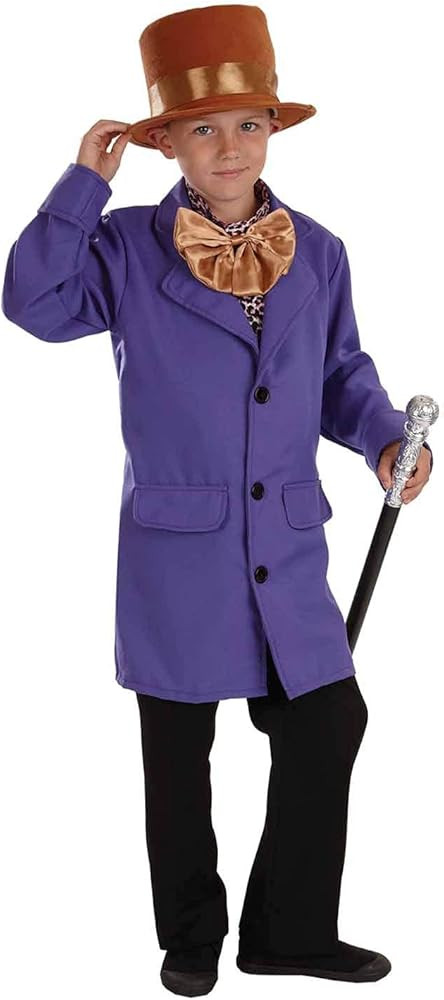 Kids Chocolate Factory Costume Kids, Kids Chocolate Worker Costume, Boys Book Character Costume f... | Amazon (US)
