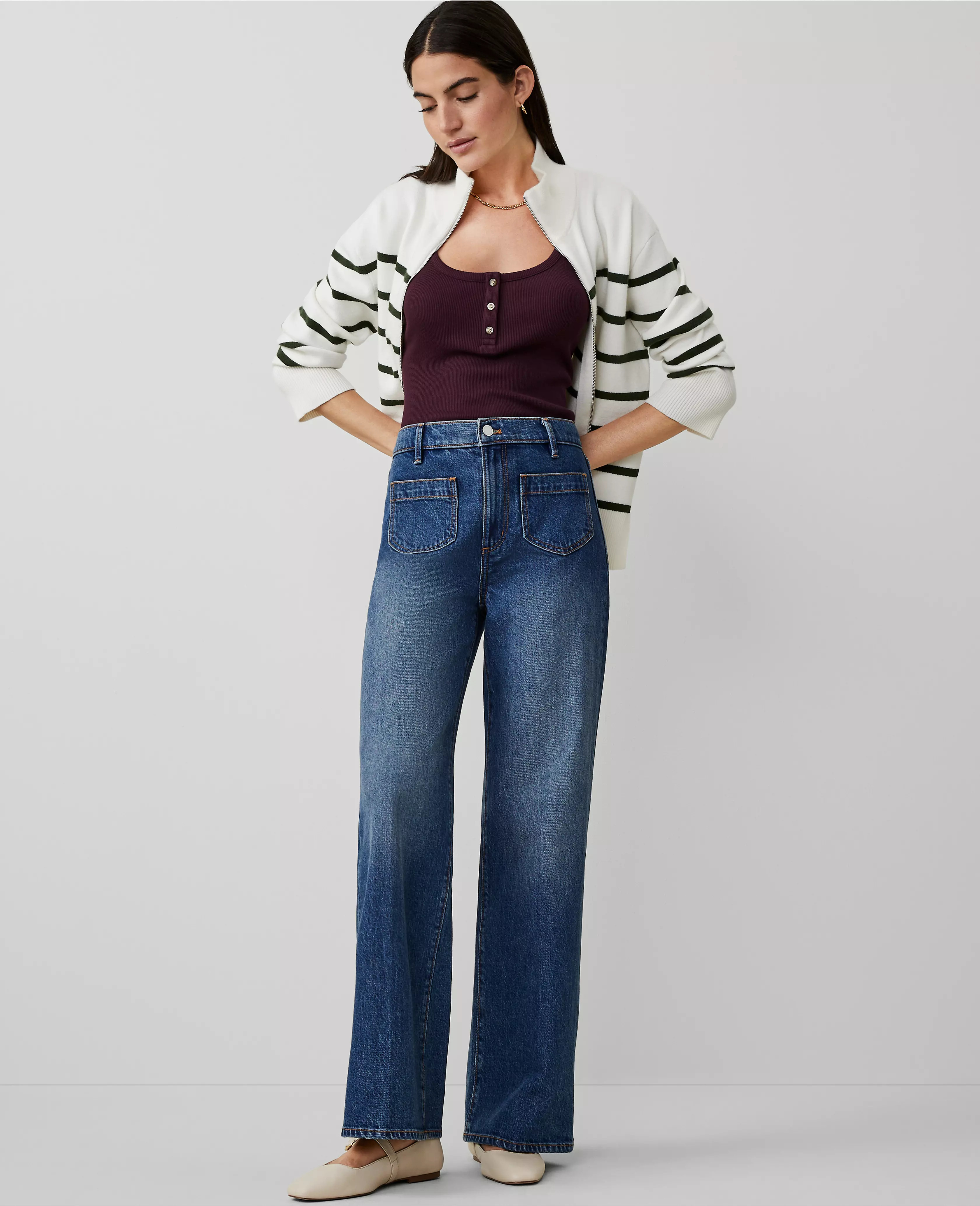 Wide-Leg Jean | Ann Taylor