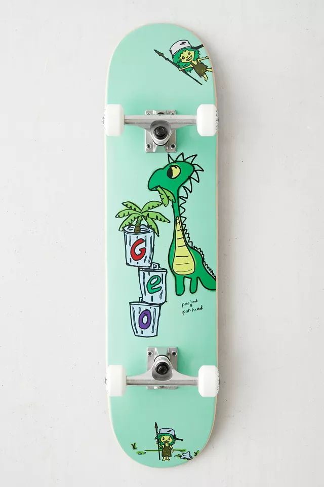 GEO Pea Head Pot Head Complete Skateboard | Urban Outfitters (US and RoW)