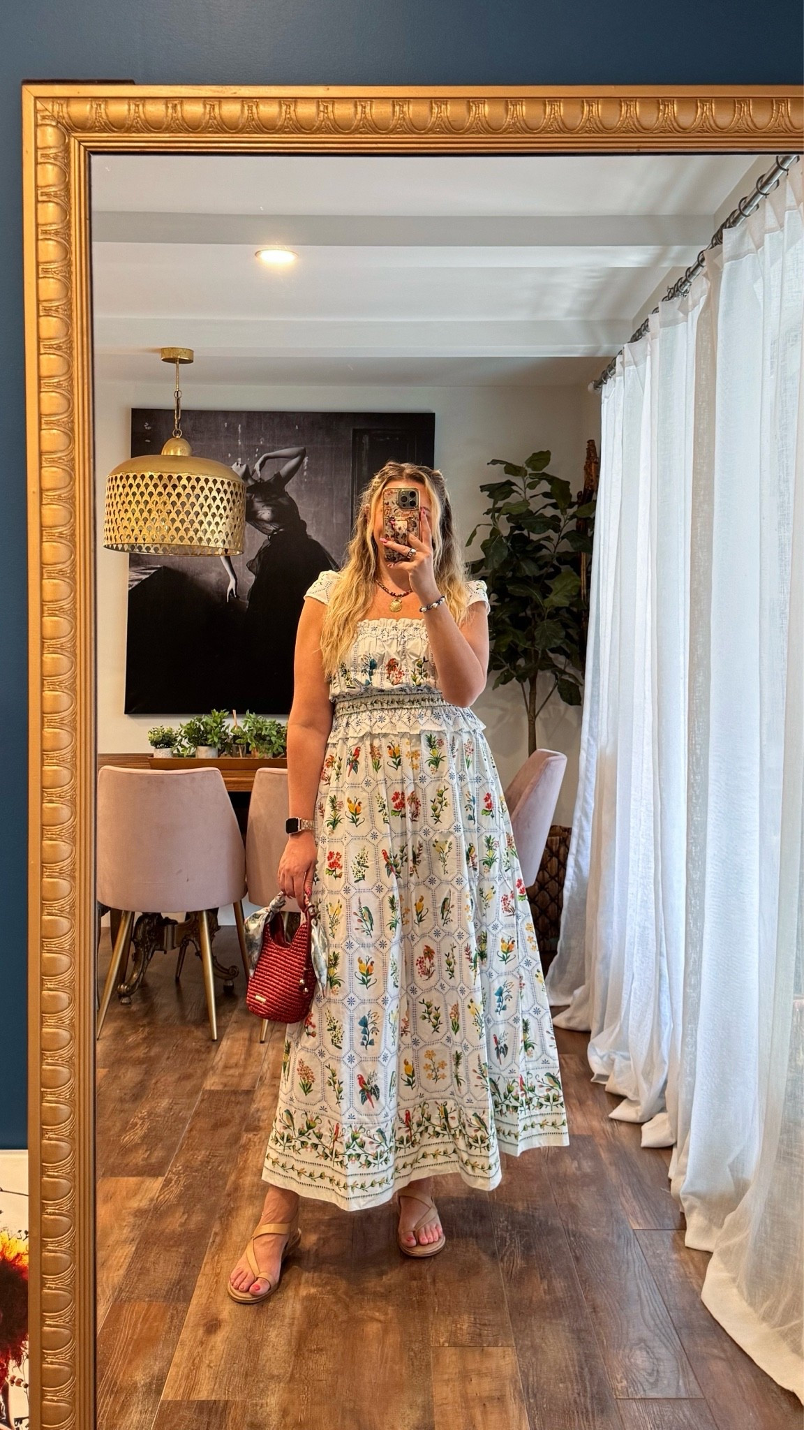 The cutest summer dress! Love the print & so comfortable! Wearing a medium, size down it runs a little big. Summer outfits

#LTKootd #LTKMidsize #LTKSeasonal