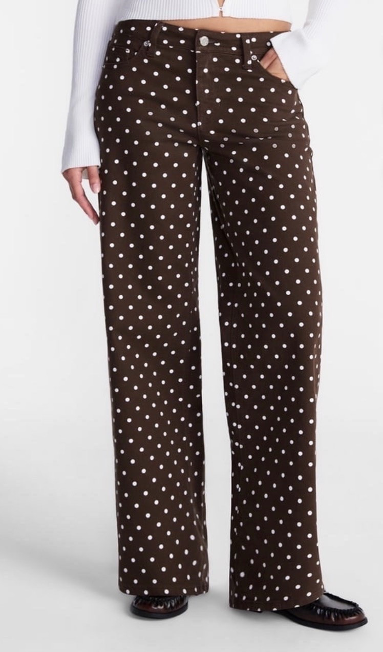 New! Polka dot jeans from No Boundaries!

#LTKgrwm #LTKootd