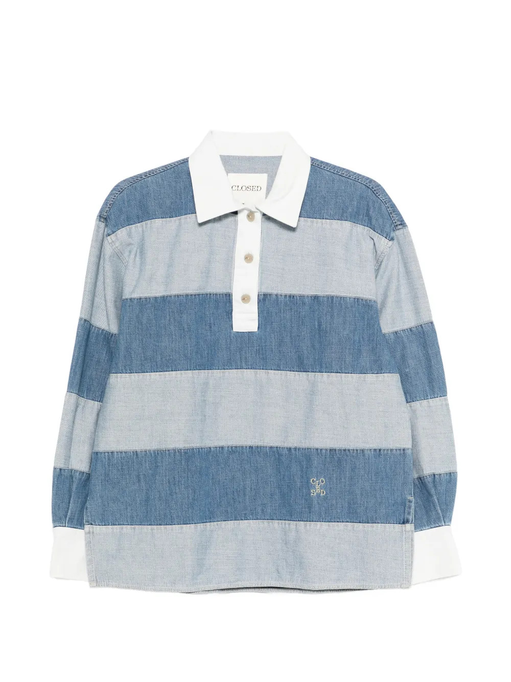 striped polo top | Farfetch Global