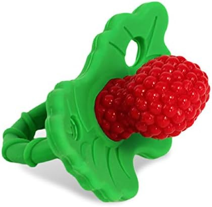 RaZbaby RaZberry Silicone Baby Teether Toy - Berrybumps Soothe Babies Sore Gums - Infant Teething... | Amazon (US)