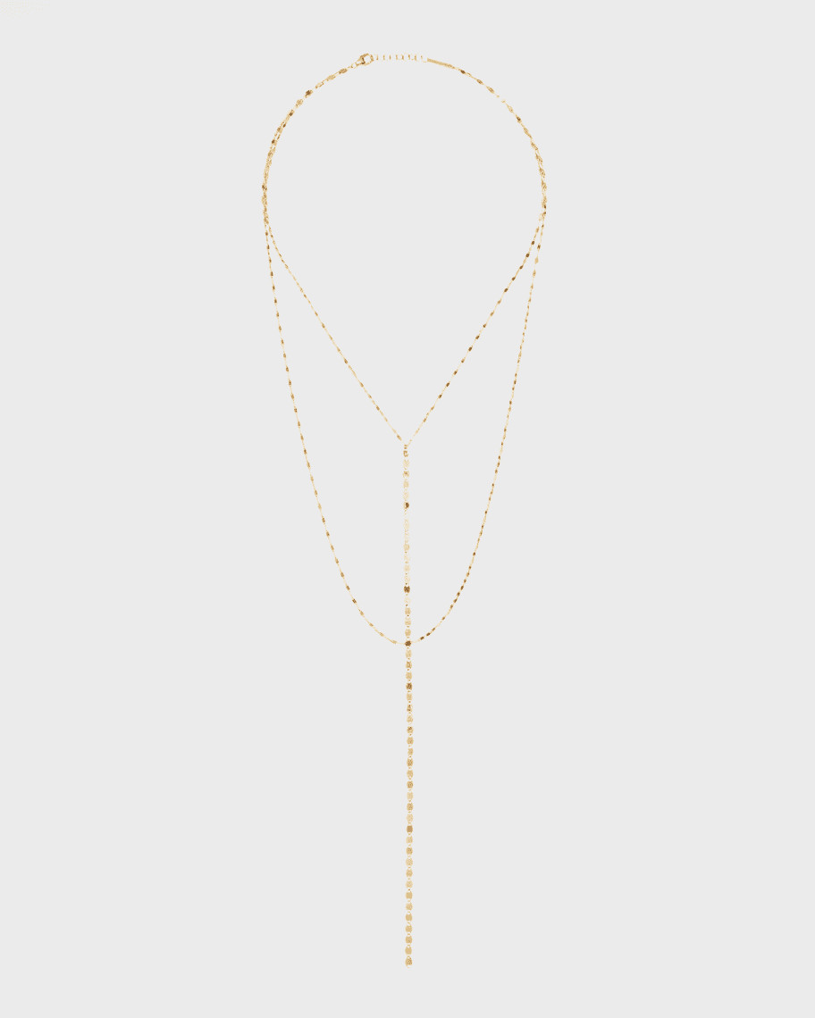 LANA Nude Blake Chain Drop Necklace | Neiman Marcus