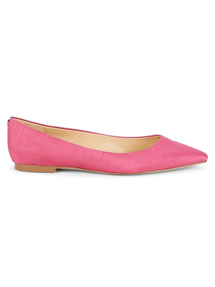 Sam Edelman Women's Rae Point-Toe Ballet Flats - Bright Pink - Size 6.5 | Saks Fifth Avenue OFF 5TH