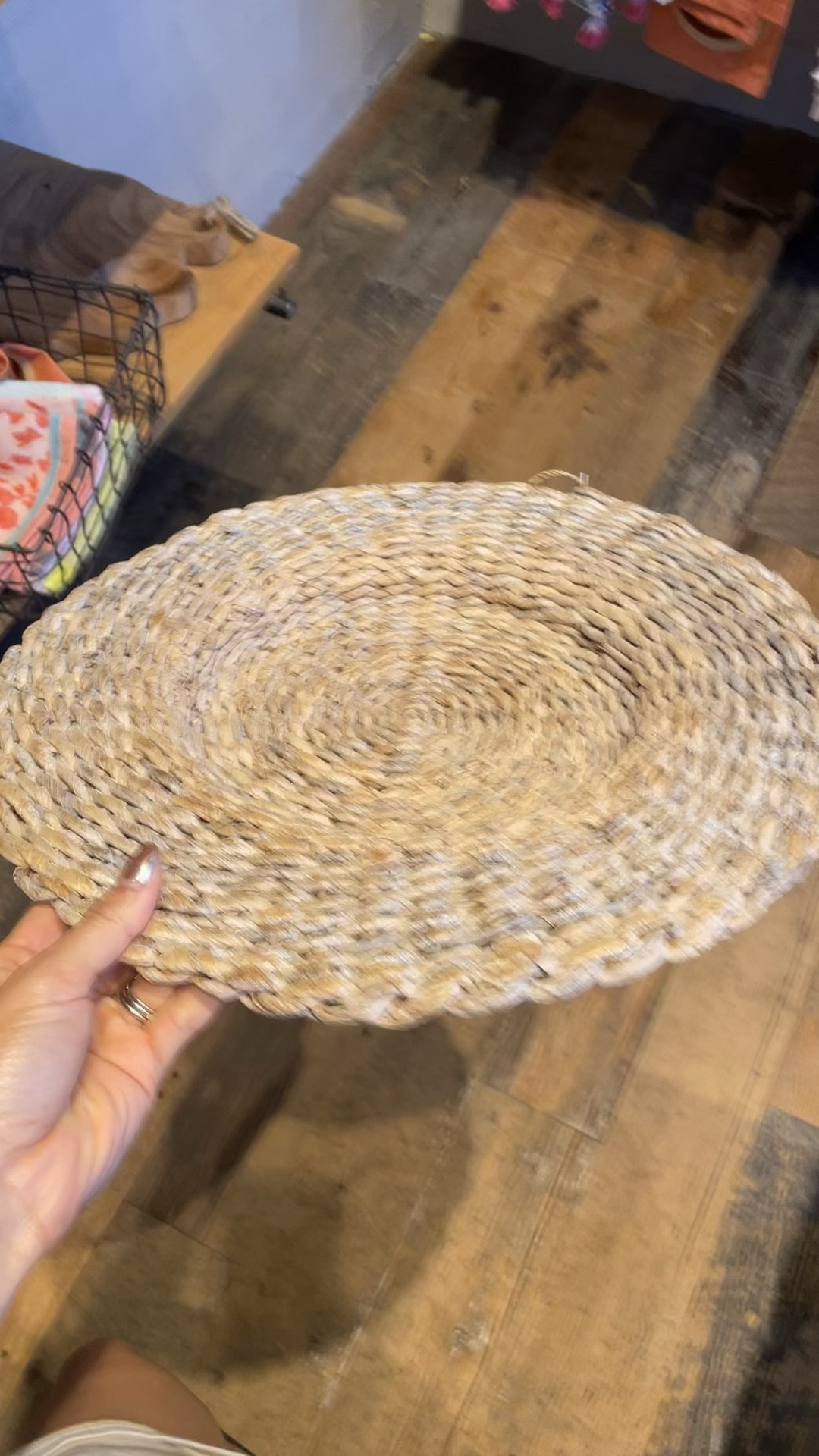 Banana bark charger. Super high quality  

#LTKxAnthro #LTKFind #LTKSeasonal