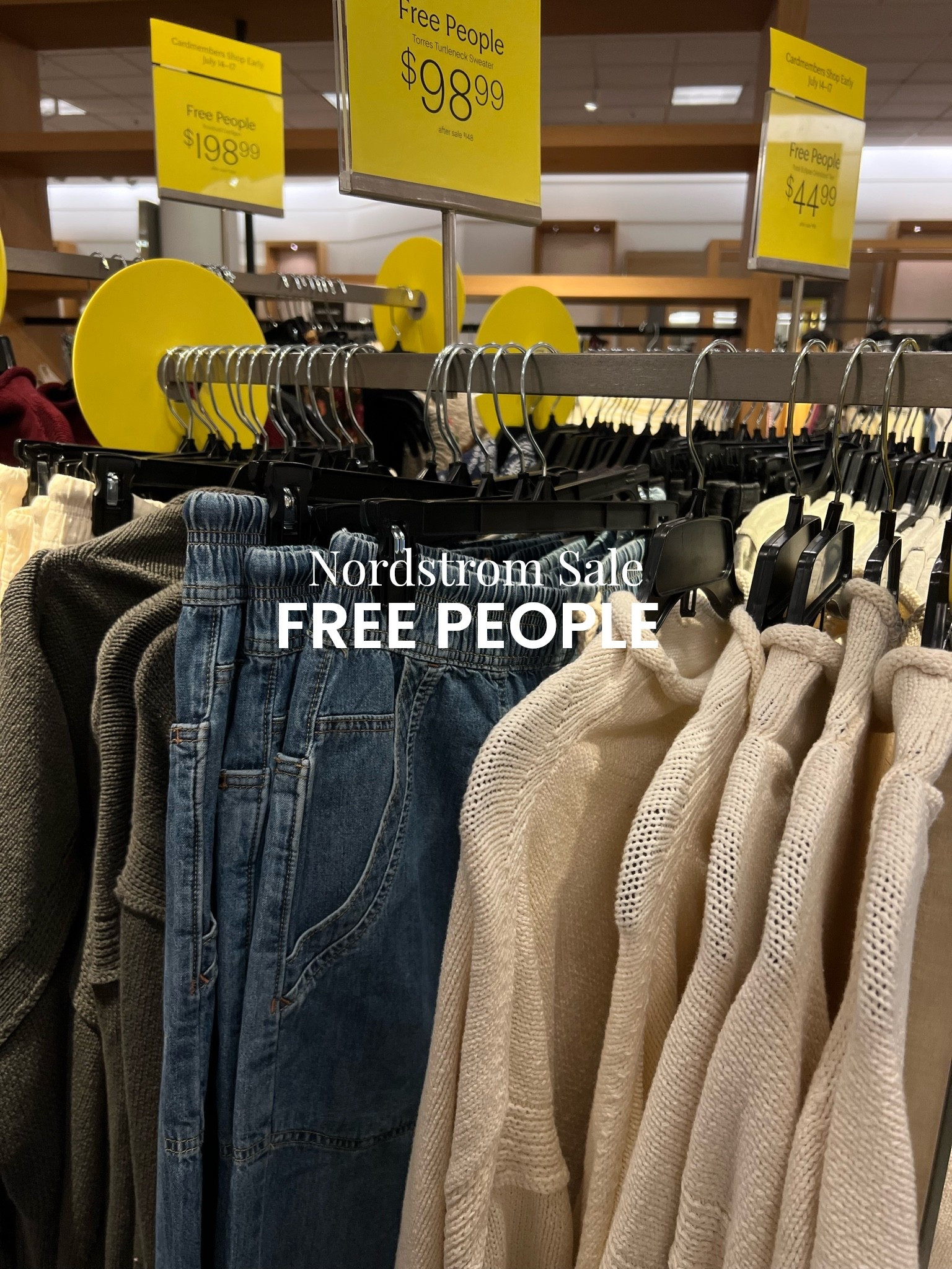 Loved seeing the denim barrels with the adjustable waist and those raw hemmed sweaters were 10/10!! 

Dressupbuttercup.com #dressupbuttercup #dederaad

#LTKootd #LTKmomlife #LTKSaleAlert