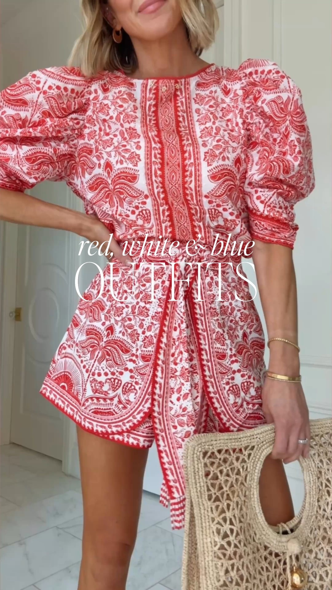 Red white and blue outfits for the 4th of July. I'm wearing size xs g size xs/ 2 in all styles and they fit tts 

#LTKFindsUnder50 #LTKFindsUnder100