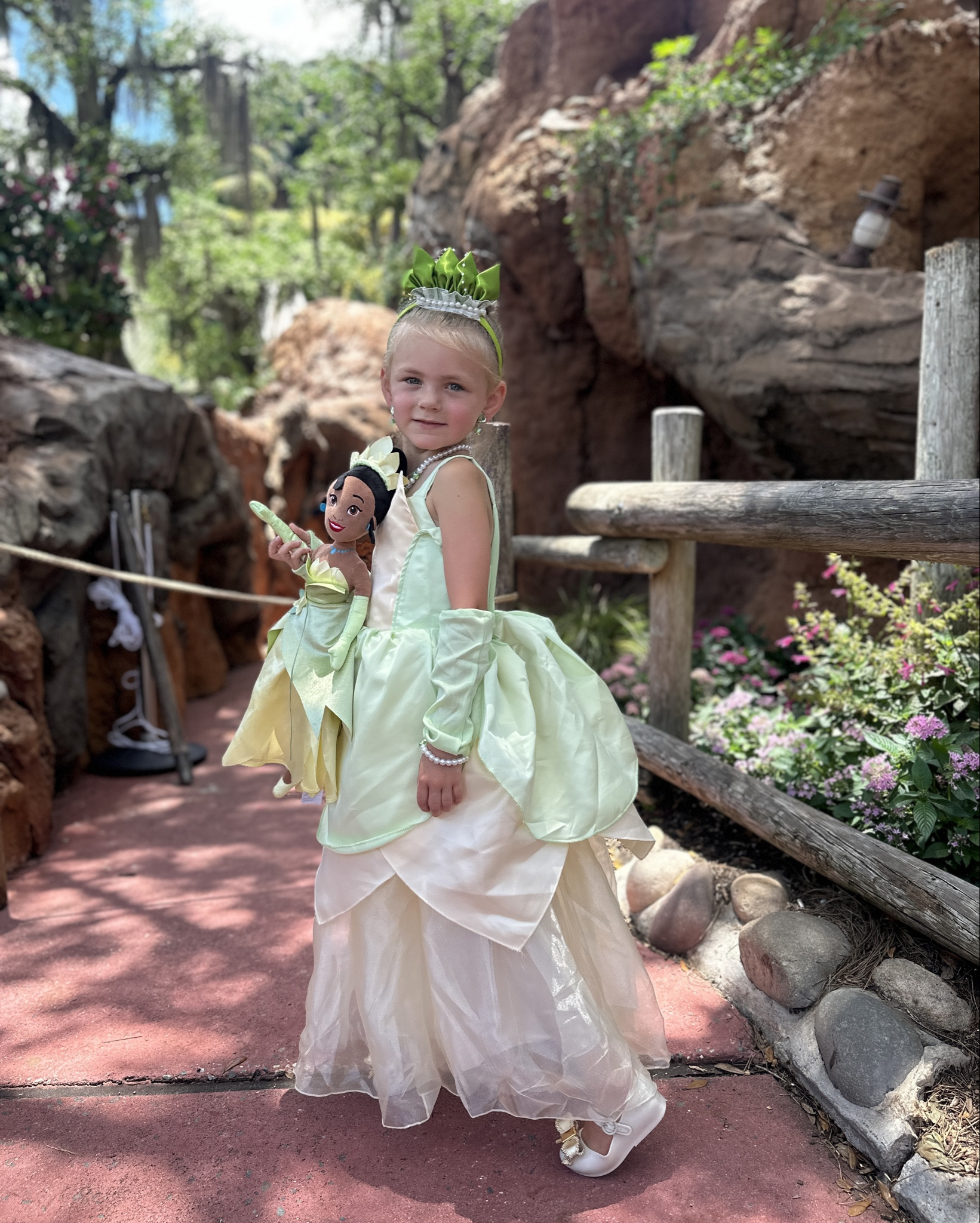 Kids Tiana dress for Disney! This one was half the price as the one in the parks and I personally felt this one resembled Tiana’s dress the most! It also came with all of the accessories!

#LTKFindsUnder50 #LTKKids #LTKTravel