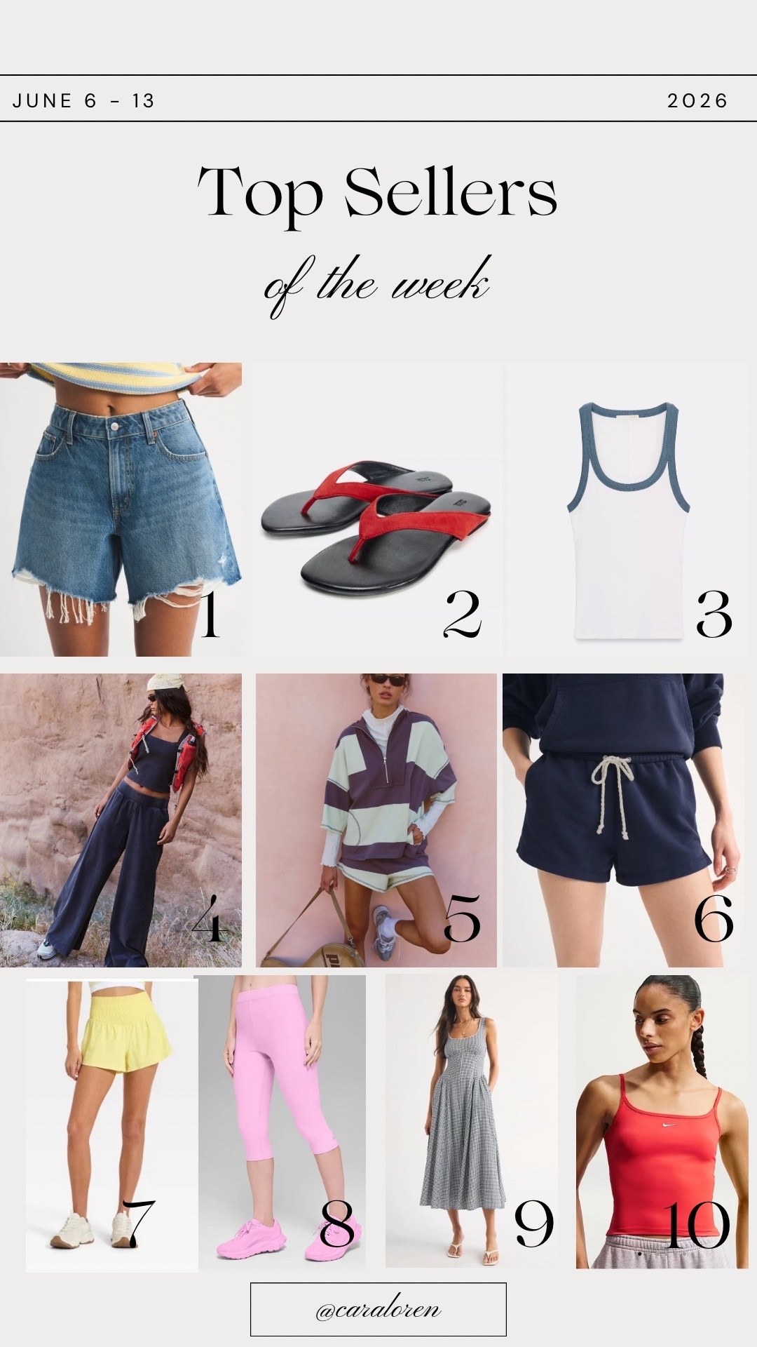 Last week’s best sellers!

#LTKPetite #LTKmomlife #LTKootd
