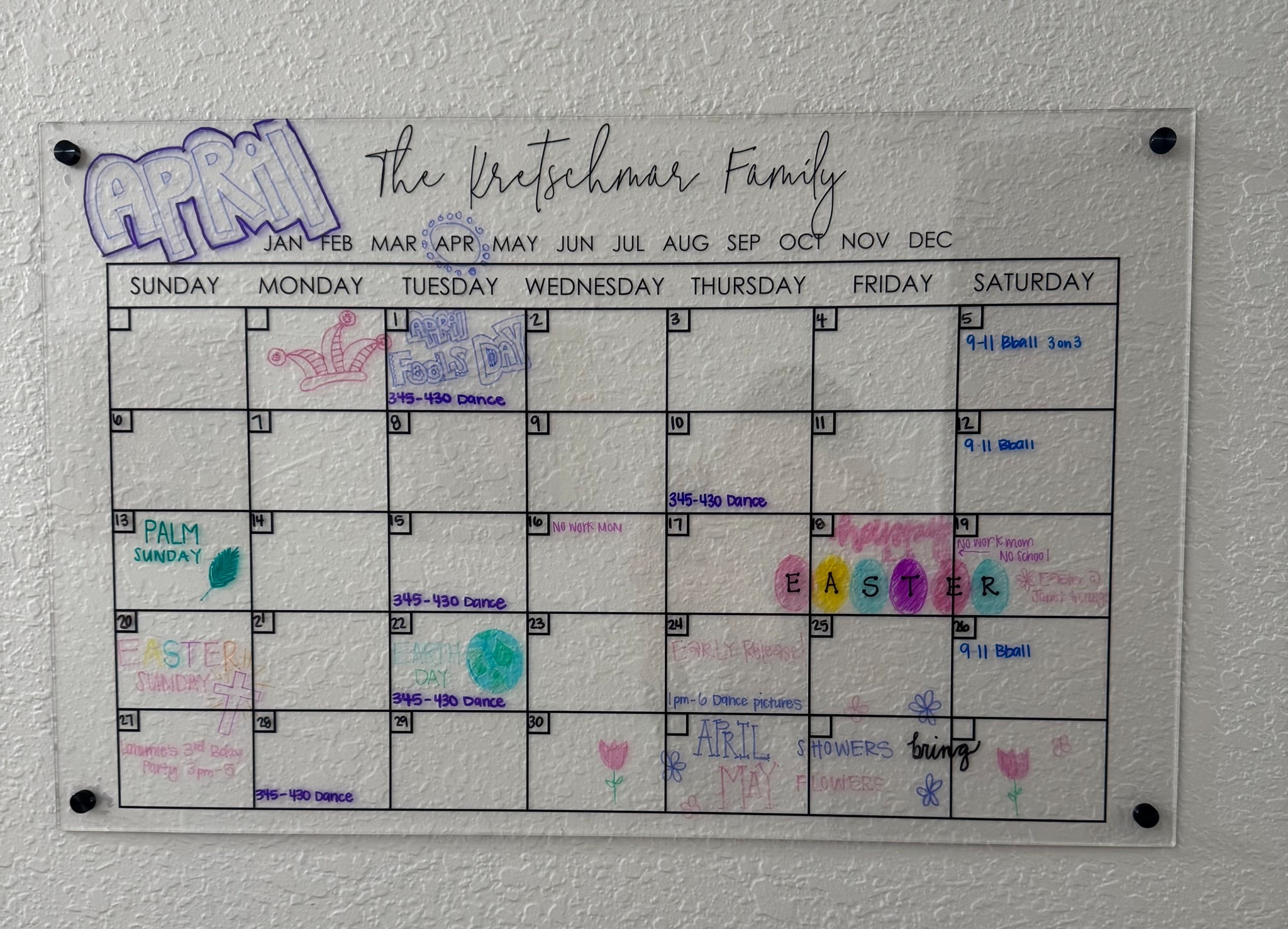 Favorite wall calendar to keep up with all the activities coming up! 

#LTKFamily #LTKHome