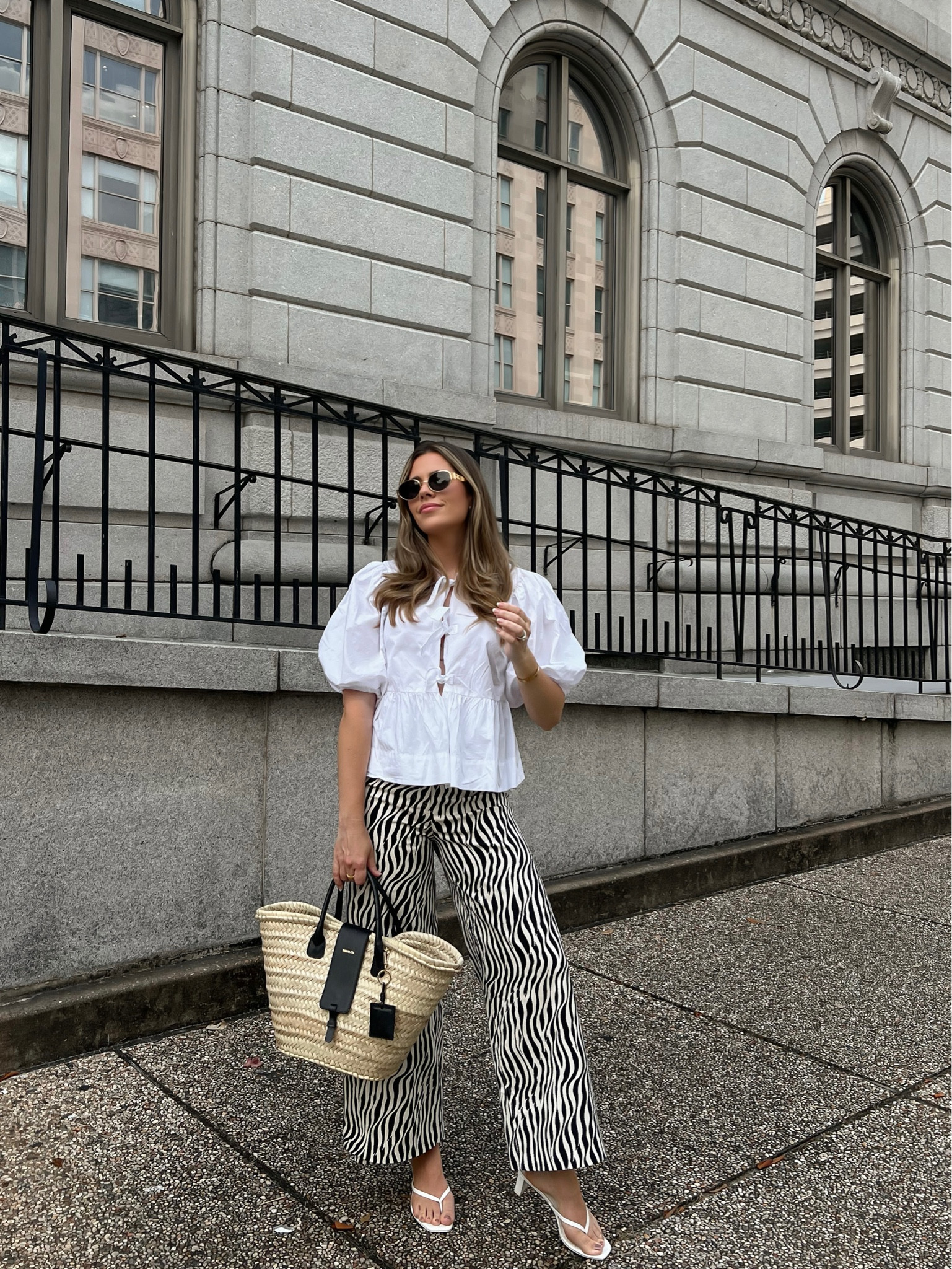 Zebra pants outfit, summer outfit idea

#LTKFindsUnder100